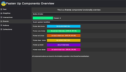 smaples screen